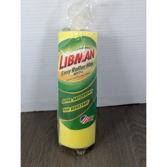 Libman Easy Roller Mop Refill Head Super Absorbent Tear Resistant #02017 - Picture 1 of 6